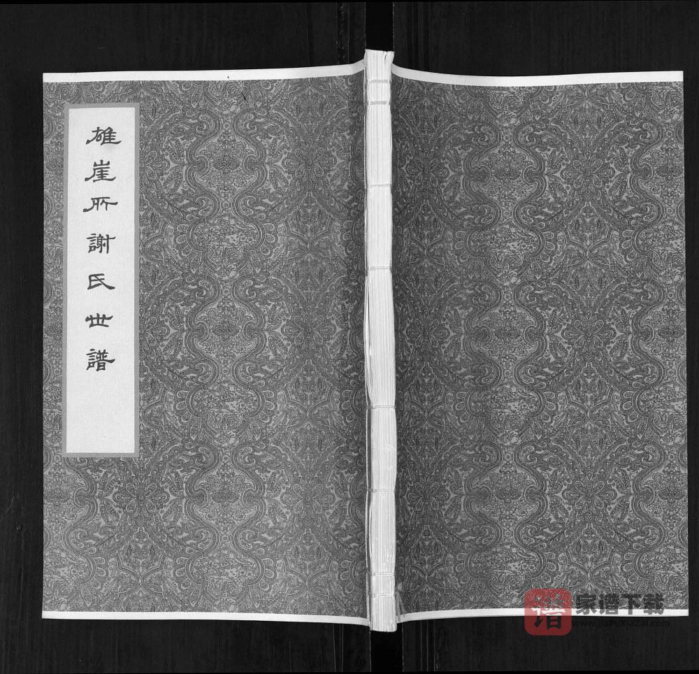 图片[1]-山东青岛即墨雄崖所谢氏世谱PDF高清电子版下载-家谱下载