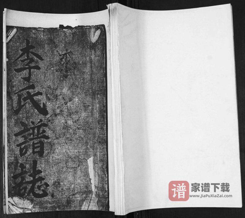 山东青岛即墨李氏谱志(务本堂)PDF高清电子版下载-家谱下载