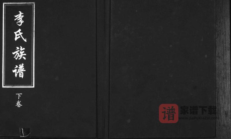 山东淄博淄川区李氏族谱PDF高清电子版下载-家谱下载