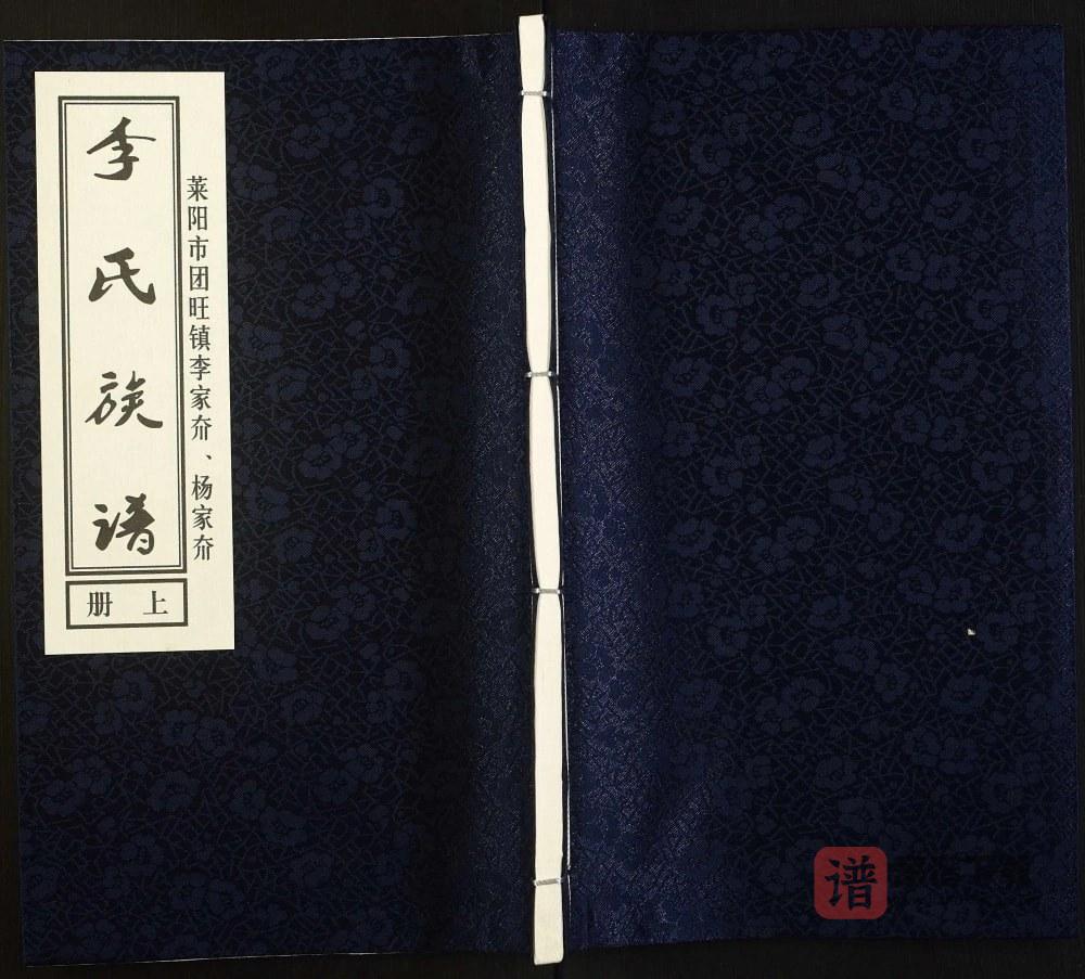 山东莱阳团旺镇李家夼杨家夼李氏族谱PDF高清电子版下载