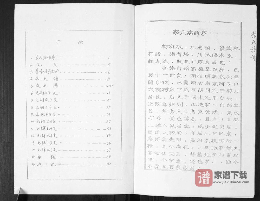 图片[2]-山东青岛即墨抬头李氏族谱PDF高清电子版下载-家谱下载