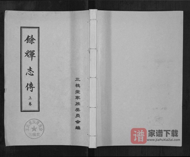 山东菏泽曹县王氏余辉志传（三槐堂）PDF高清电子版下载-家谱下载