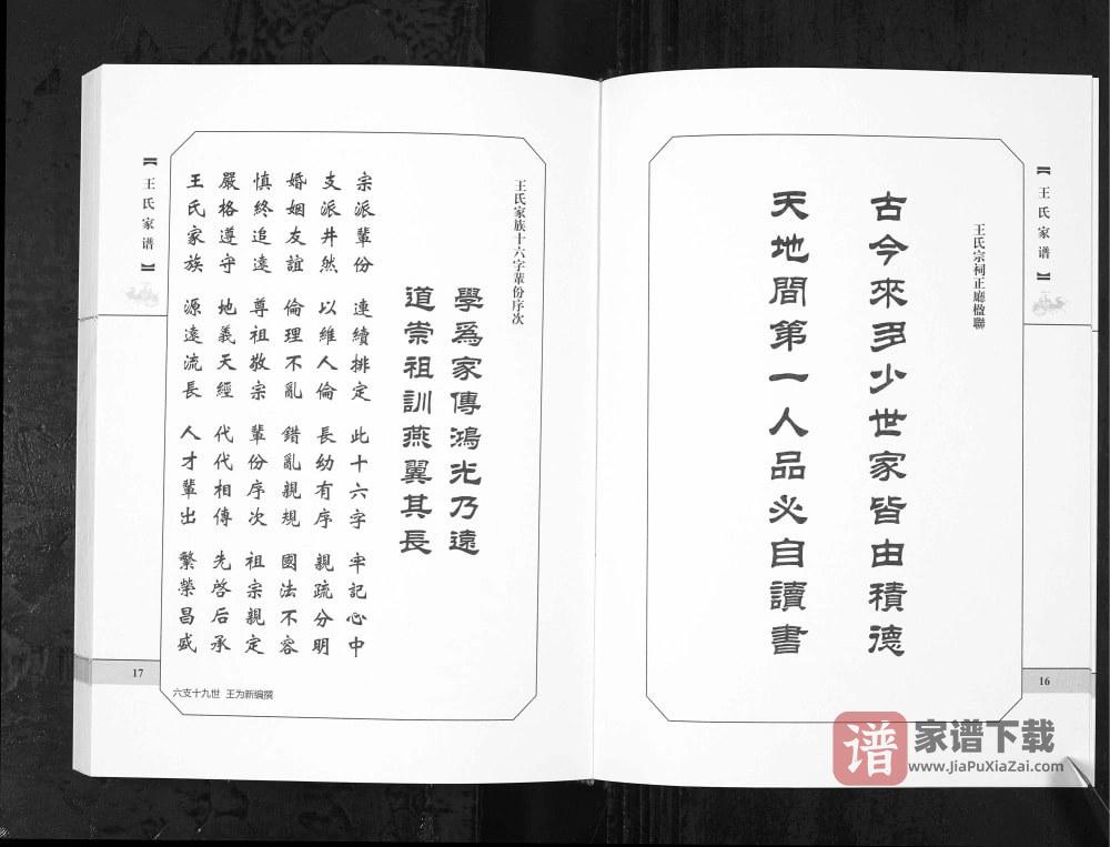 图片[2]-山东烟台福山区城西王氏家谱PDF高清电子版下载-家谱下载