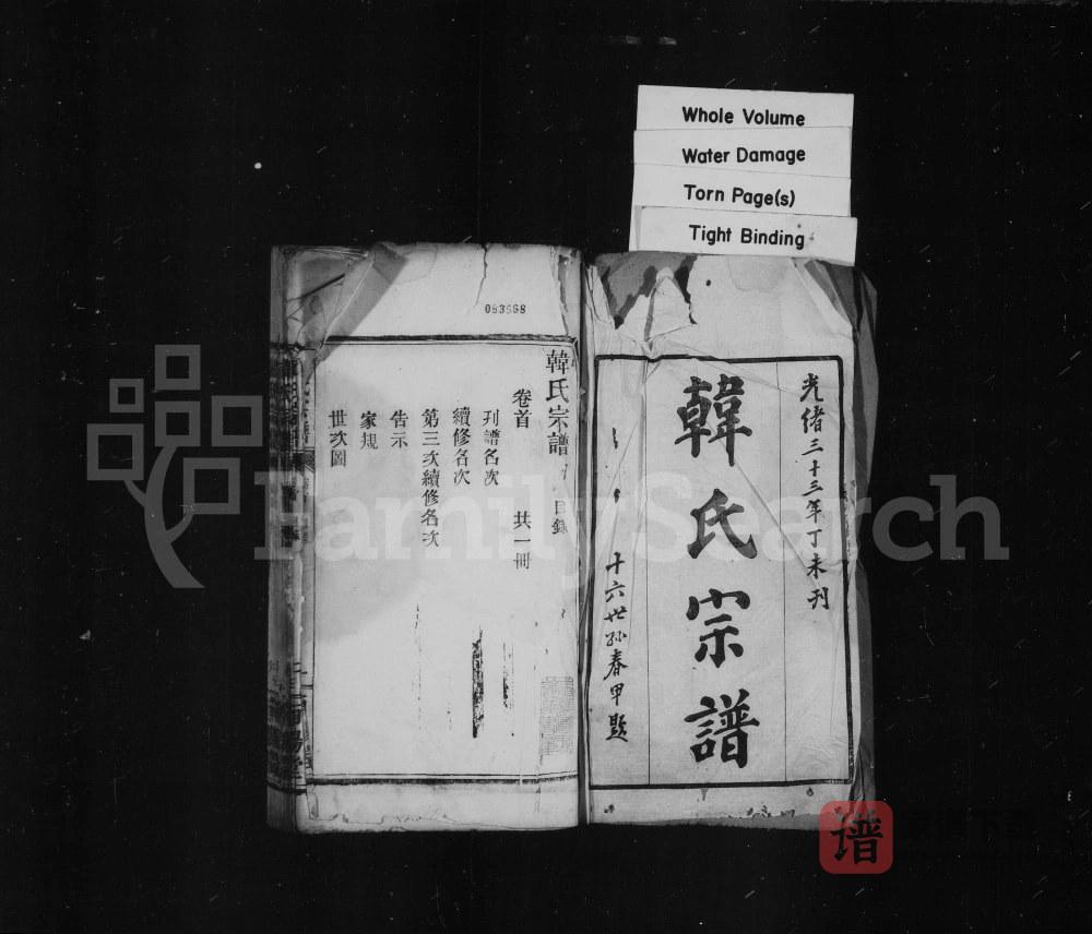 图片[2]-湖北武汉韩氏宗谱（南阳堂）PDF高清电子版下载-家谱下载