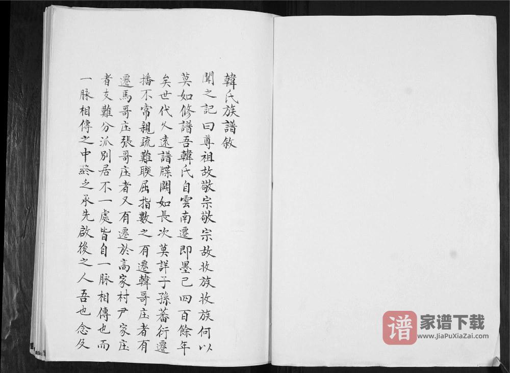 图片[2]-山东青岛即墨韩氏族谱分支PDF高清电子版下载-家谱下载