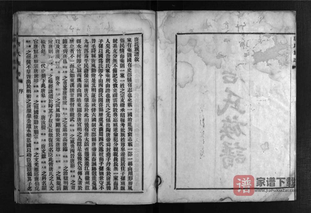 图片[2]-四川德阳罗江区唐氏族谱PDF高清电子版下载-家谱下载