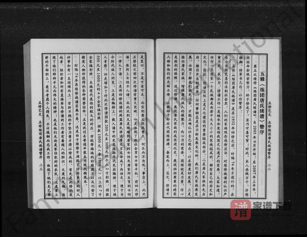 图片[2]-湖南资兴练团唐氏族谱（亲睦堂）PDF高清电子版下载-家谱下载