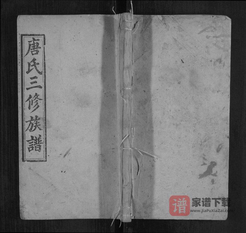 湖南邵东唐氏三修族谱（敦睦堂）PDF高清电子版下载-家谱下载