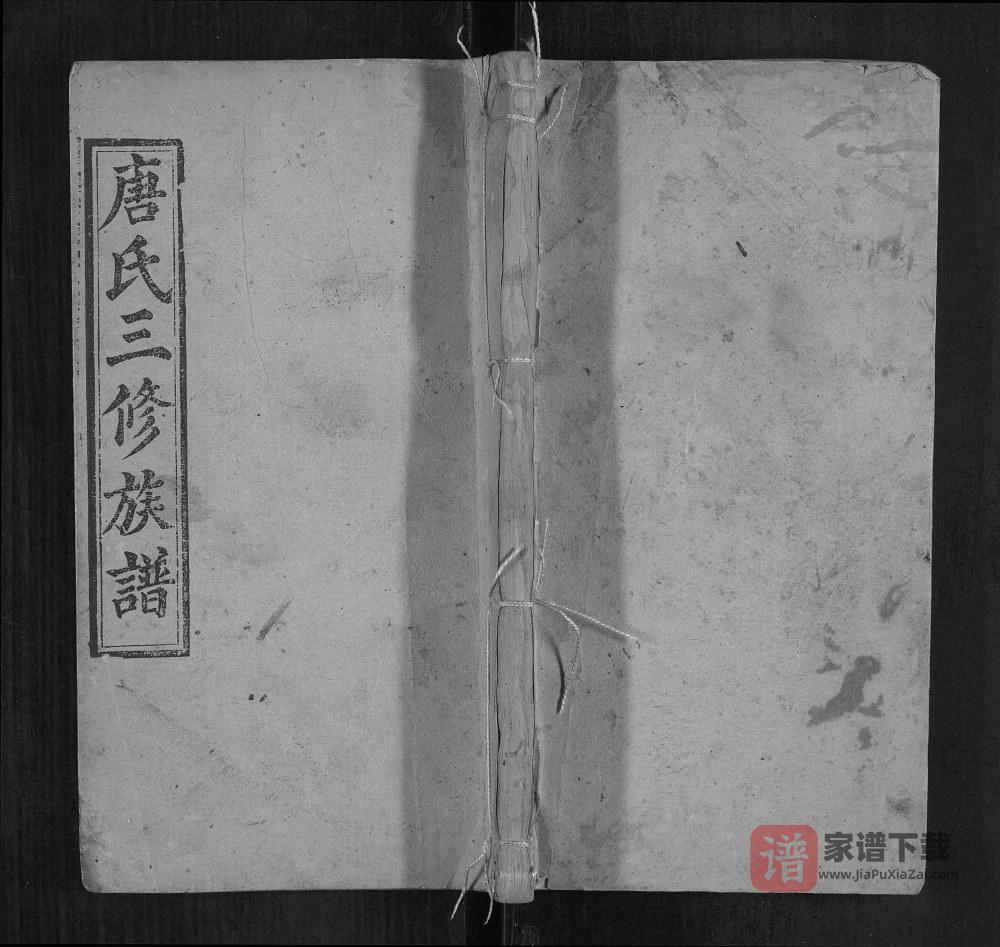 湖南邵东唐氏三修族谱（敦睦堂）PDF高清电子版下载