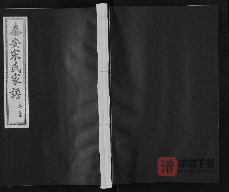山东泰安宋氏家谱PDF高清电子版下载-家谱下载