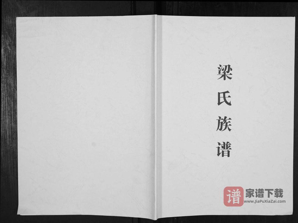 广西柳州三江县梁氏族谱（安定堂）PDF高清电子版下载