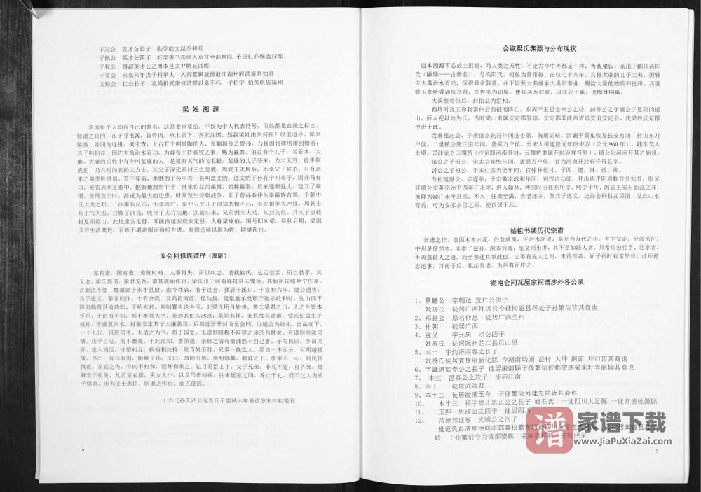 图片[2]-广西柳州三江县梁氏族谱（安定堂）PDF高清电子版下载-家谱下载