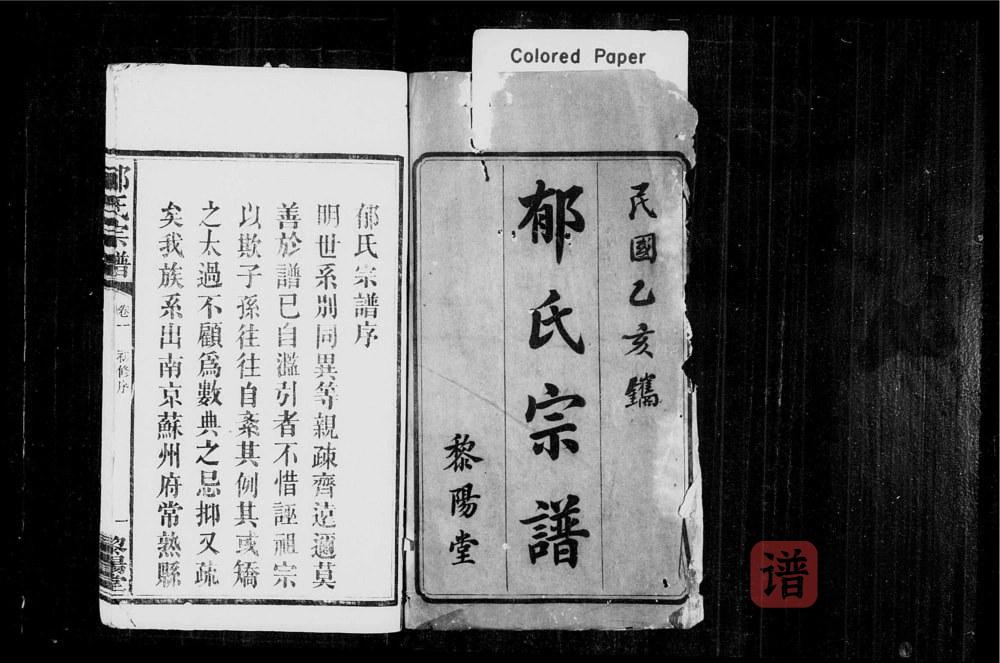 图片[2]-湖南长沙郁氏宗谱（黎阳堂）PDF高清电子版下载-家谱下载