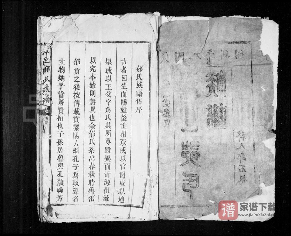 图片[2]-江西萍乡萍邑郁氏族谱（惇典堂）PDF高清电子版下载-家谱下载