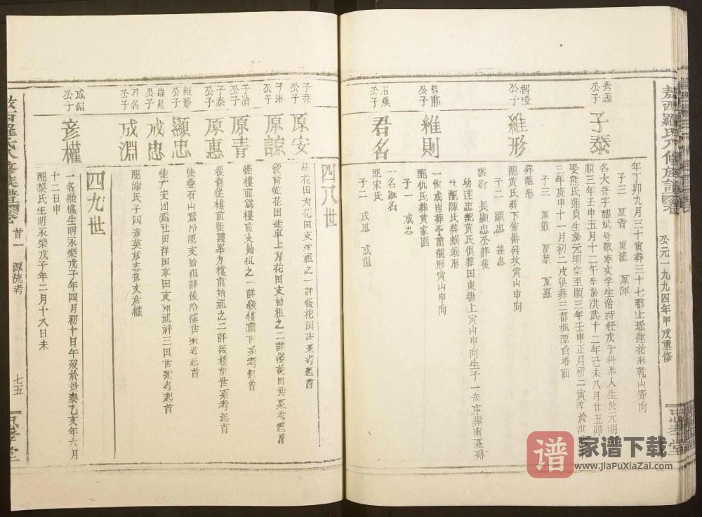 图片[2]-江西宜春上高县敖西罗氏八修族谱（忠孝堂）PDF高清电子版下载-家谱下载