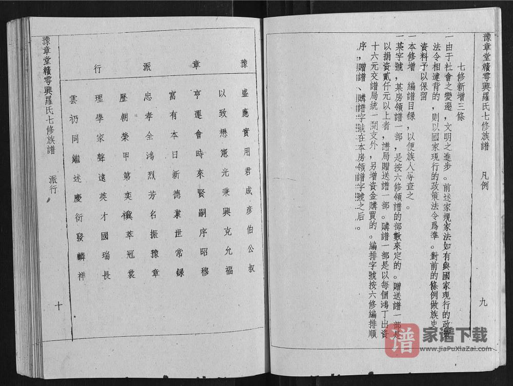 图片[2]-江西赣州赣雩兴罗氏七修族谱（豫章堂）PDF高清电子版下载-家谱下载