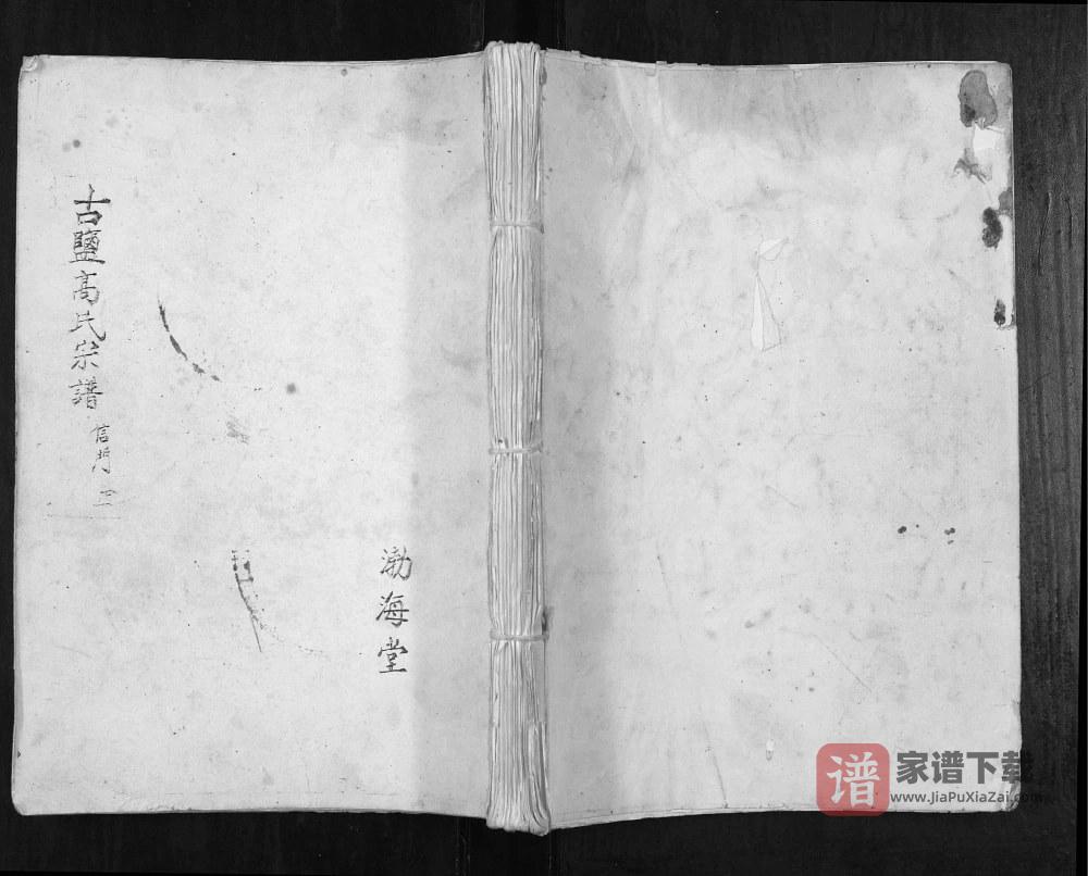 江苏盐城建湖县高氏信门宗谱（渤海堂）PDF高清电子版下载