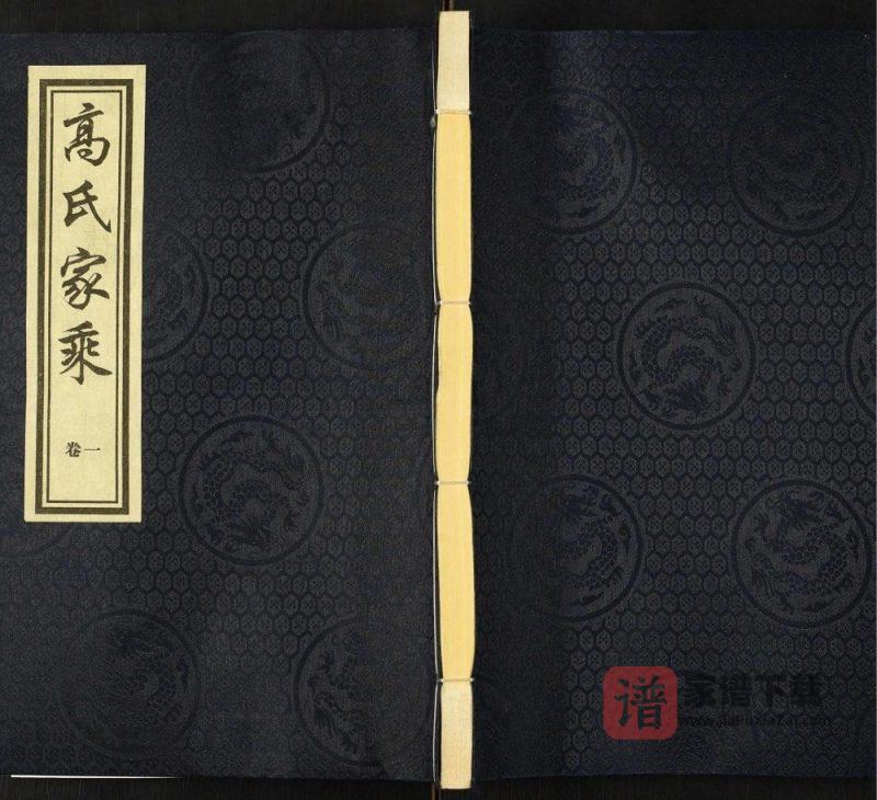 河北沧州南皮东光高氏家乘PDF高清电子版下载-家谱下载
