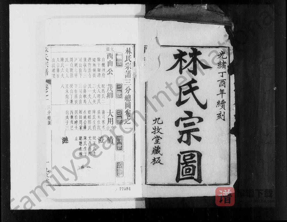 图片[1]-湖北麻城林氏宗谱（九牧堂）PDF高清电子版下载-家谱下载