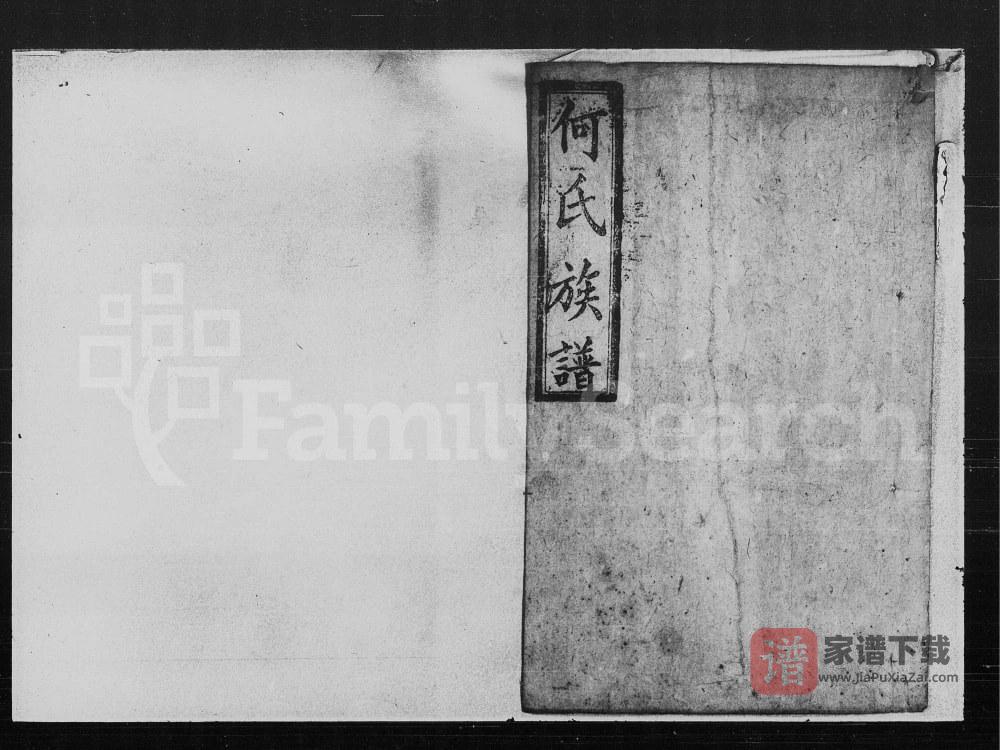 图片[1]-湖南常德何氏续修族谱（吟梅堂）PDF高清电子版下载-家谱下载