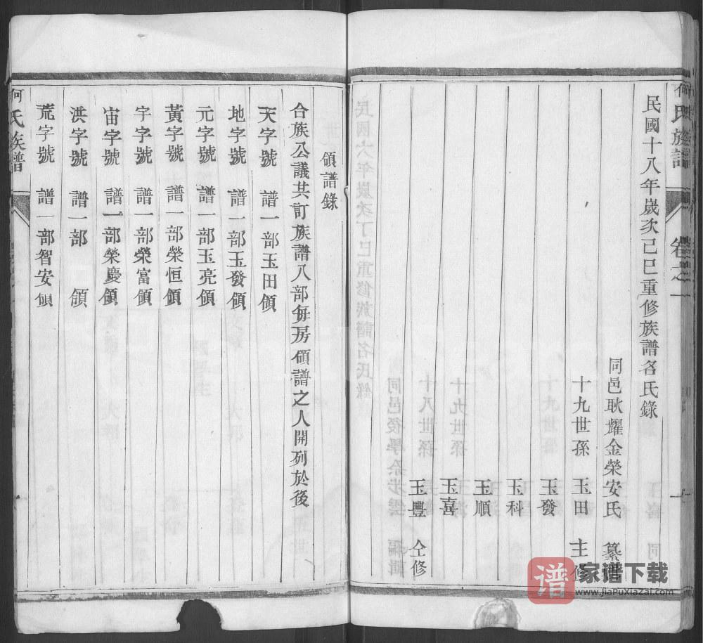图片[2]-江苏扬州维扬江都何氏重修族谱PDF高清电子版下载-家谱下载
