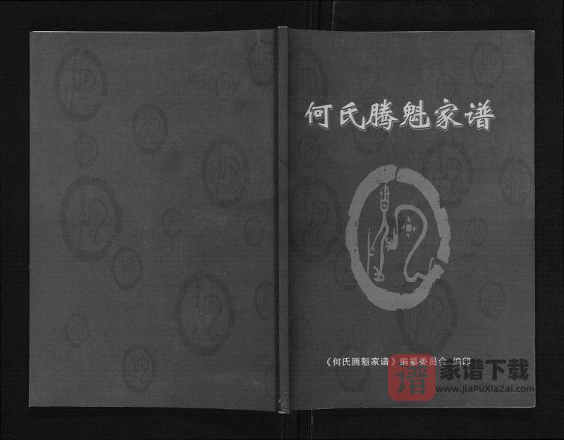 四川南充顺庆区何氏腾魁家谱勘校本PDF高清电子版下载-家谱下载