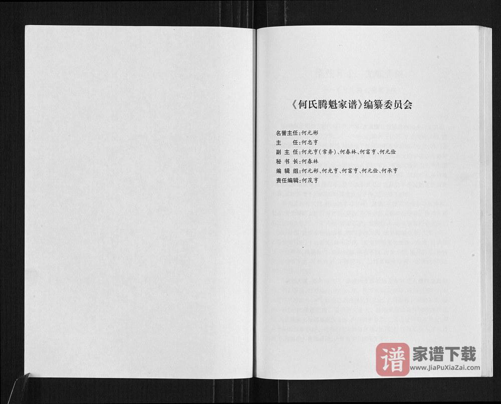 图片[2]-四川南充顺庆区何氏腾魁家谱勘校本PDF高清电子版下载-家谱下载