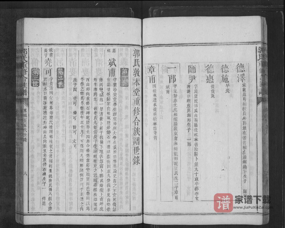 图片[2]-湖南郴州桂东县郭氏族谱PDF高清电子版下载-家谱下载