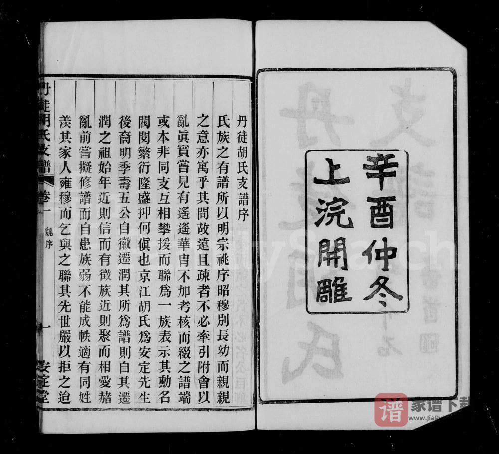 图片[2]-江苏镇江丹徒胡氏支谱（安定堂）PDF高清电子版下载-家谱下载