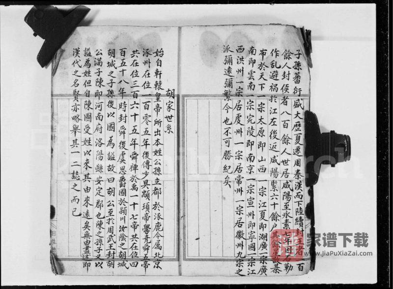 广西桂林胡氏族谱PDF高清电子版下载-家谱下载