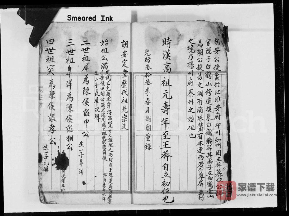 图片[2]-广西桂林胡氏族谱PDF高清电子版下载-家谱下载