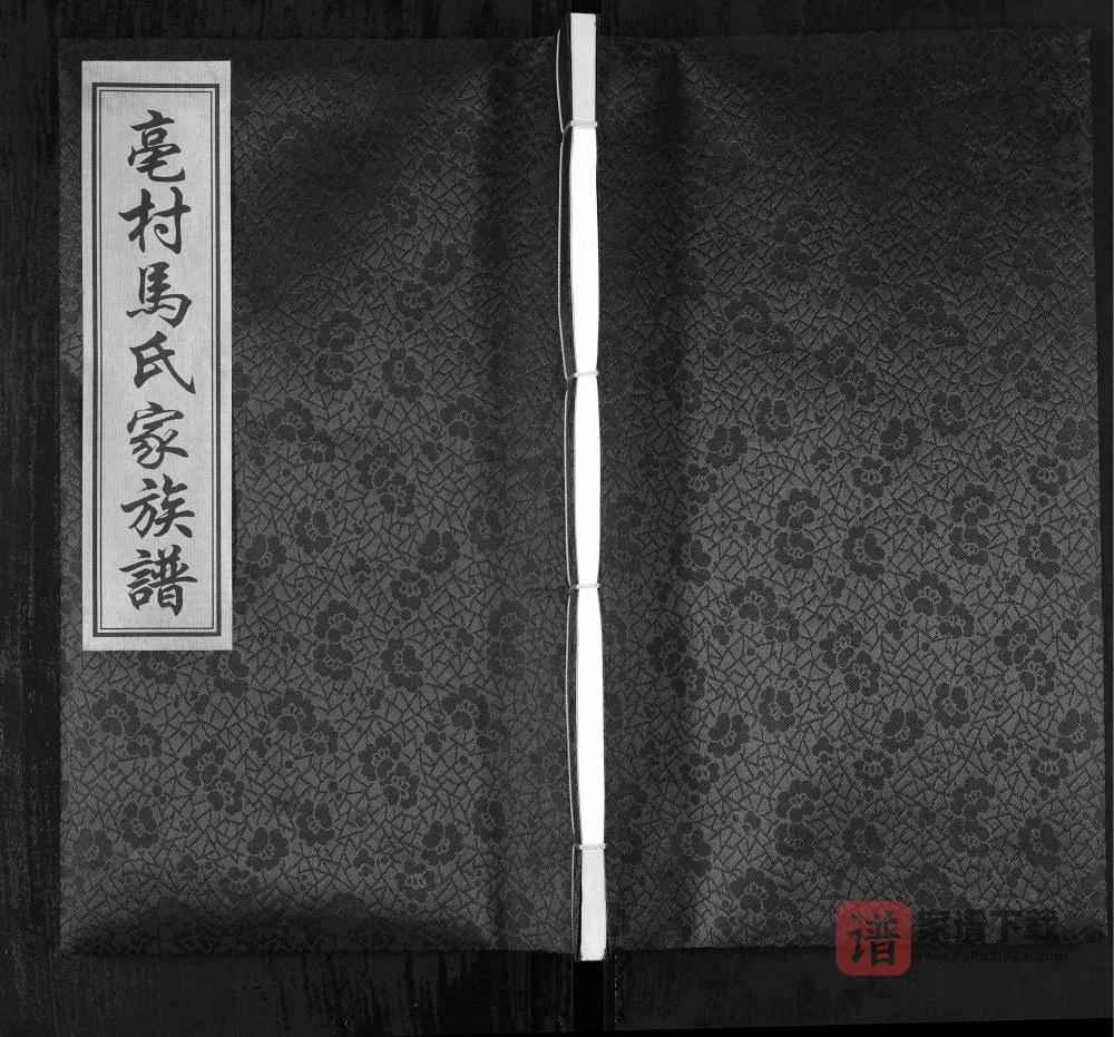 江苏宜兴亳村马氏家族谱（德孝堂）PDF高清电子版下载