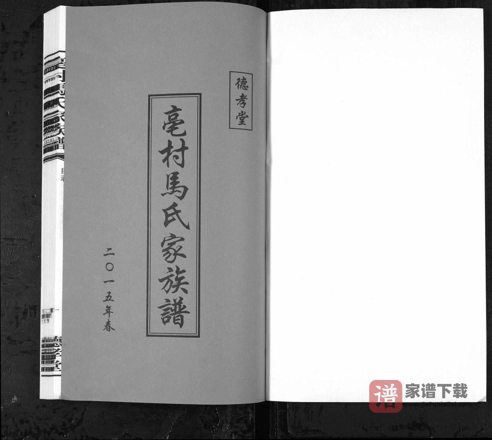 图片[2]-江苏宜兴亳村马氏家族谱（德孝堂）PDF高清电子版下载-家谱下载