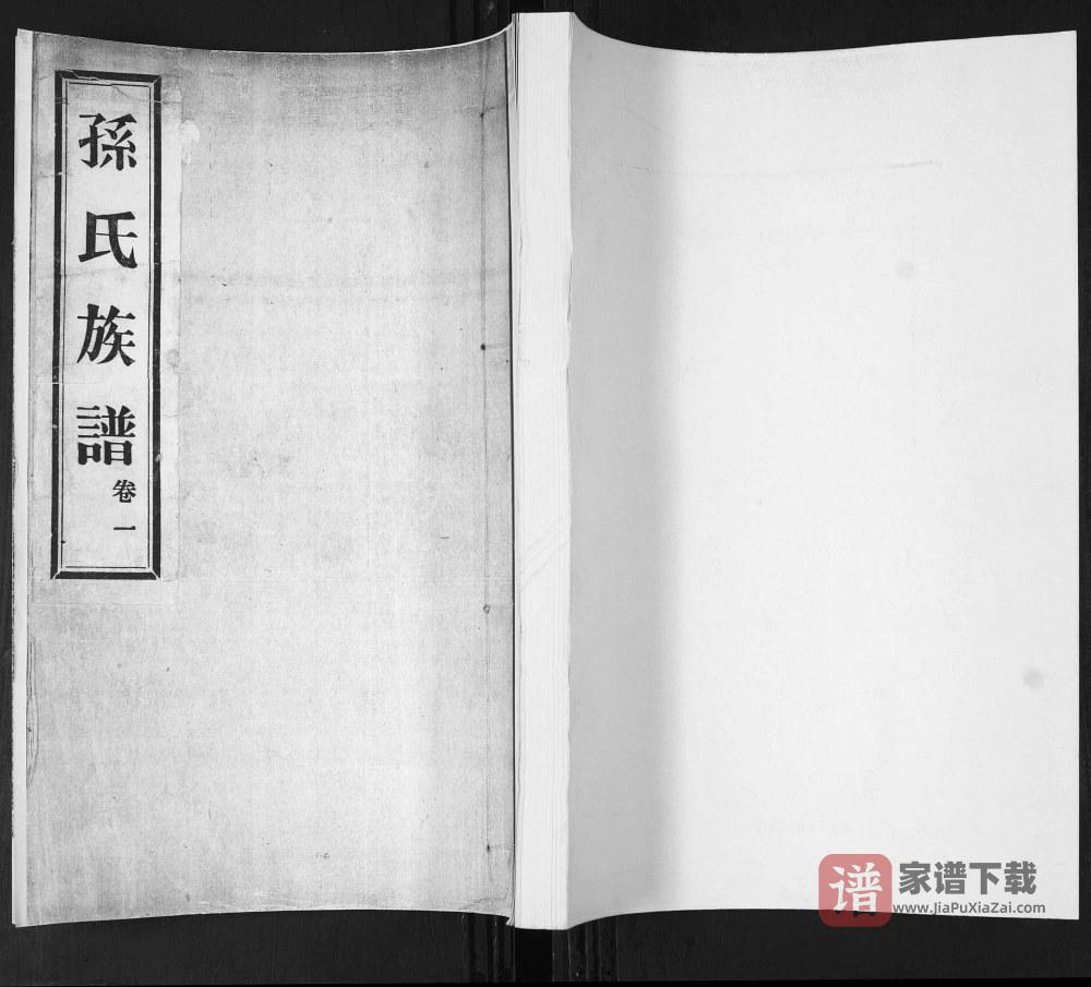 山东青岛即墨东塔子夼孙氏族谱（继述堂）PDF高清电子版下载
