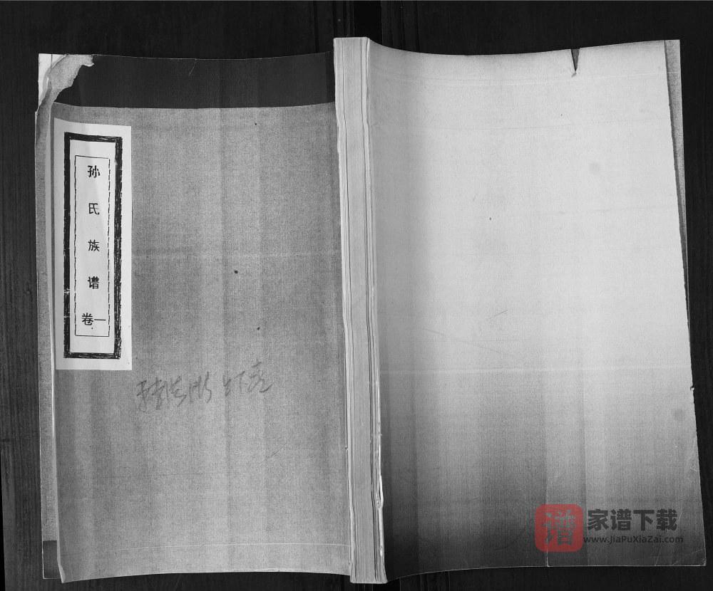 山东青岛城阳区孙氏族谱（永远堂）PDF高清电子版下载