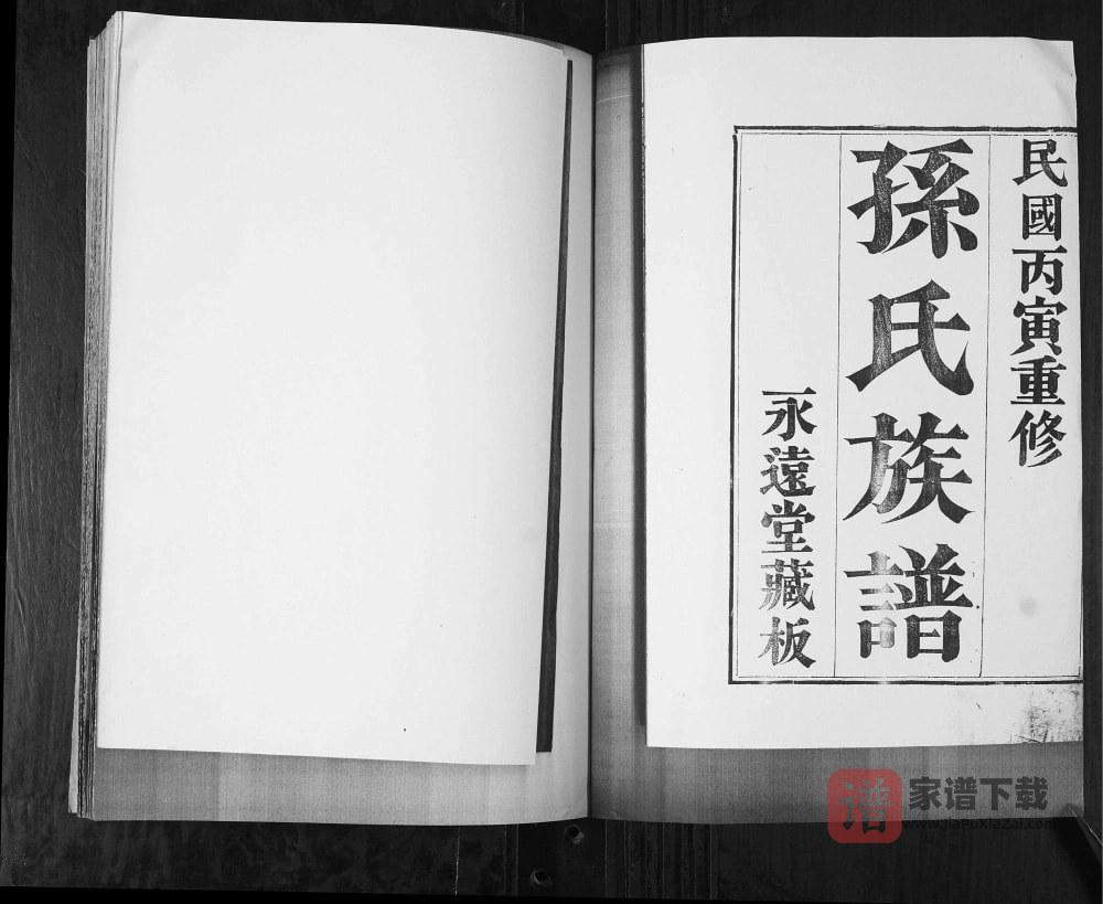图片[2]-山东青岛城阳区孙氏族谱（永远堂）PDF高清电子版下载-家谱下载