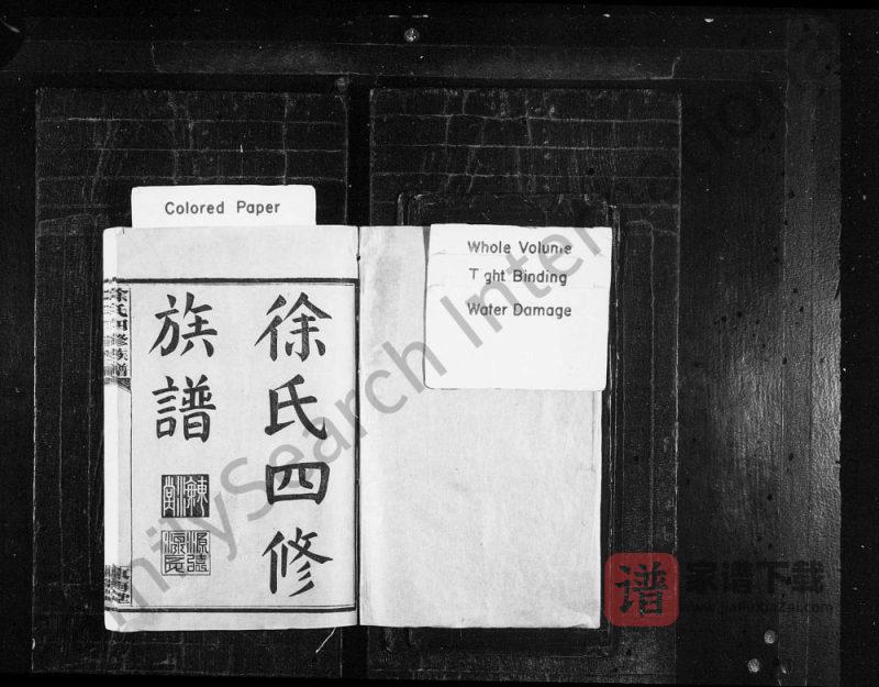 湖南沅江徐氏四修族谱(东海堂)PDF高清电子版下载-家谱下载