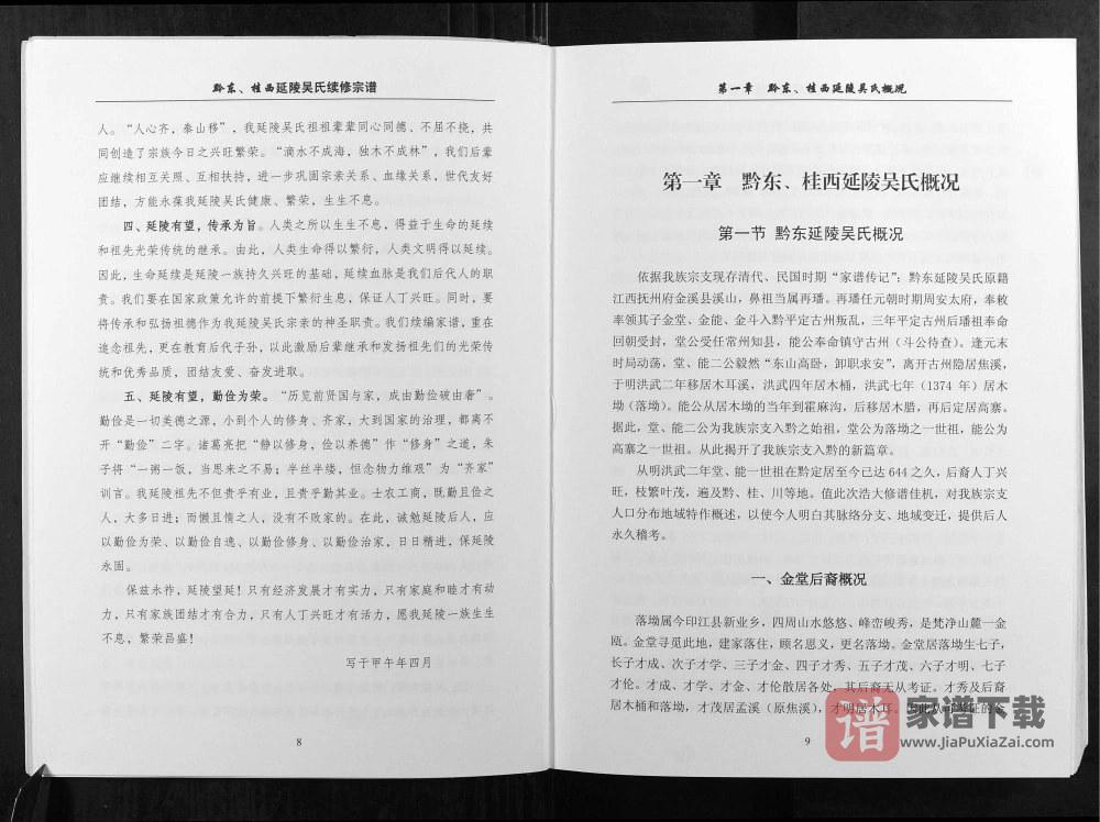 图片[2]-广西百色凌云县黔东桂西延陵吴氏宗谱PDF高清电子版下载-家谱下载
