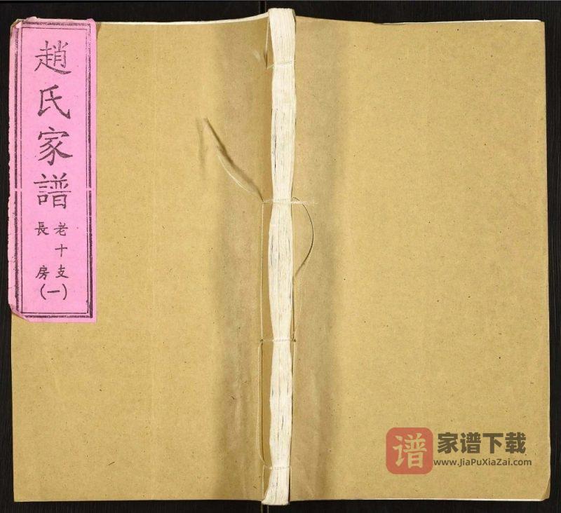 山东临沂兰陵县赵氏家谱PDF高清电子版下载-家谱下载