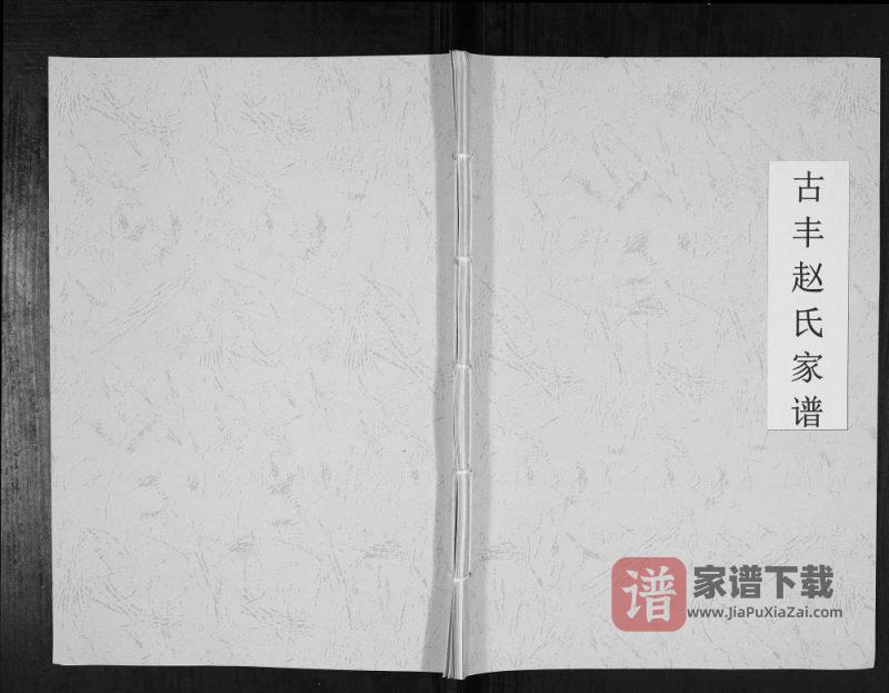 江苏徐州丰县古丰赵氏家谱(琴鹤堂)PDF高清电子版下载-家谱下载