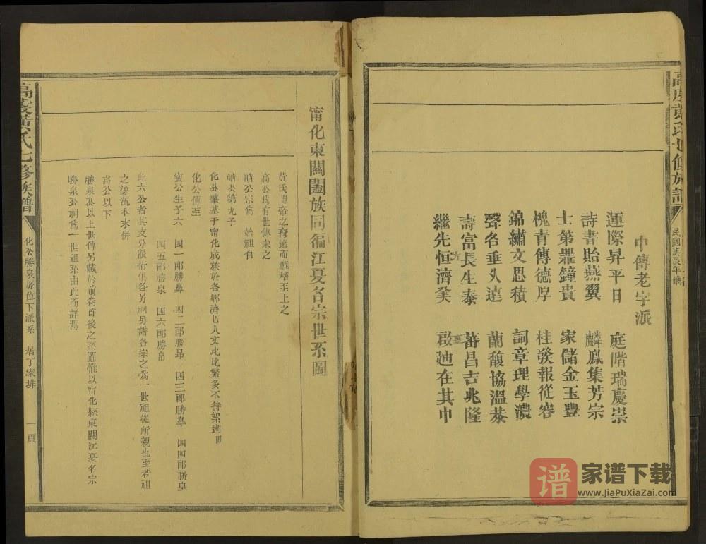 图片[2]-江西赣州宁都高虔黄氏七修族谱PDF高清电子版下载-家谱下载