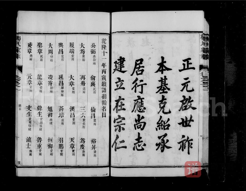 图片[2]-江苏句容仁村杨氏家乘PDF高清电子版下载-家谱下载
