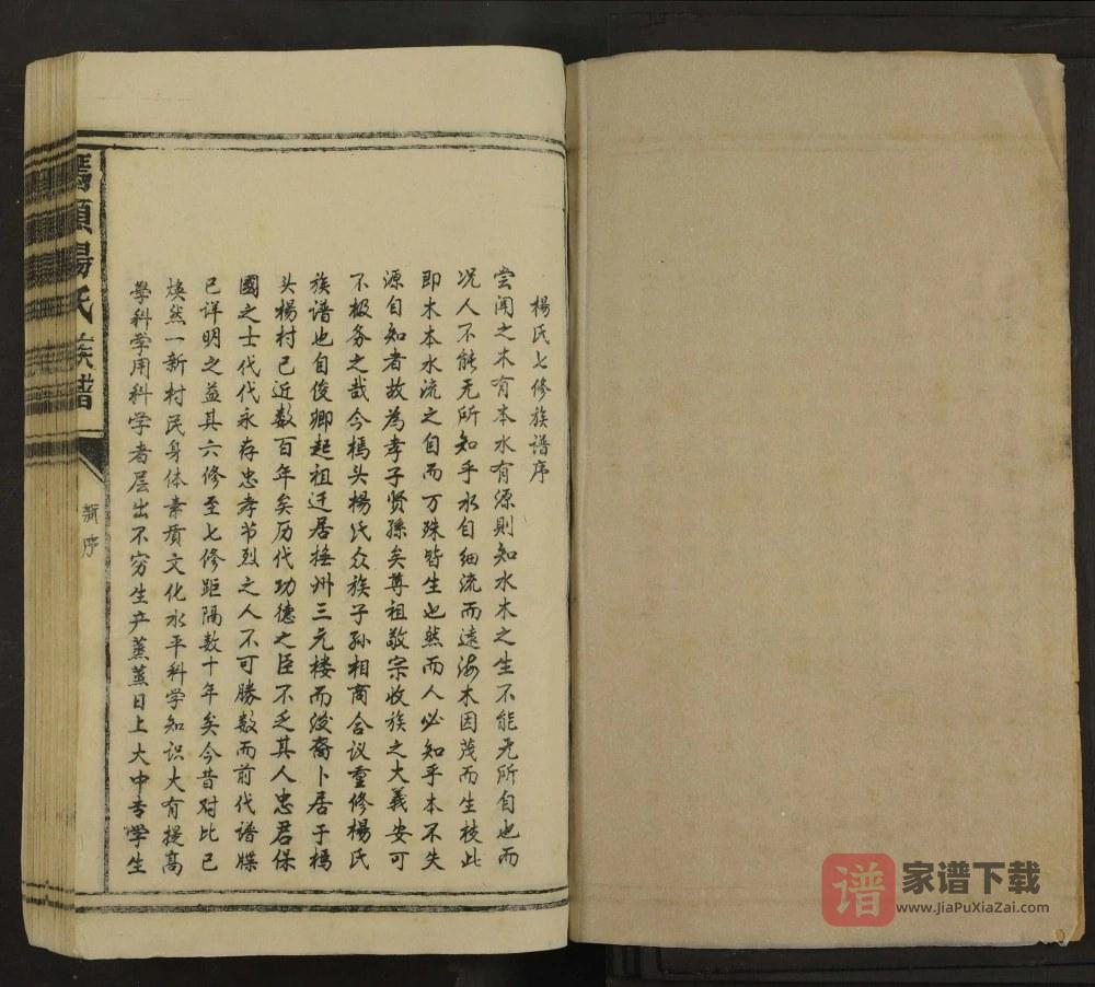 图片[2]-江西抚州东乡区桥头杨氏族谱PDF高清电子版下载-家谱下载
