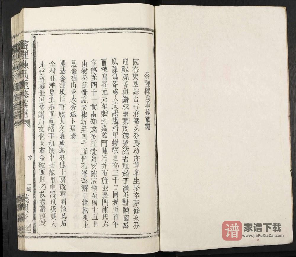 图片[2]-江西丰城畬里陈氏族谱（德兴堂）PDF高清电子版下载-家谱下载