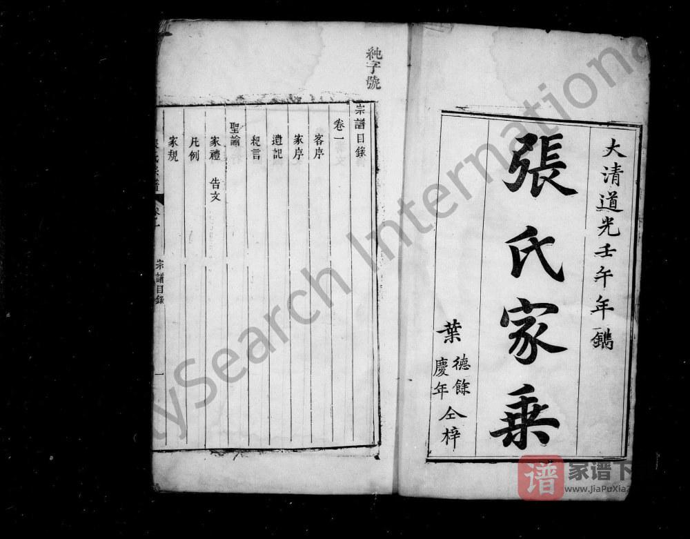 图片[2]-安徽无为濡须张氏宗谱PDF高清电子版下载-家谱下载