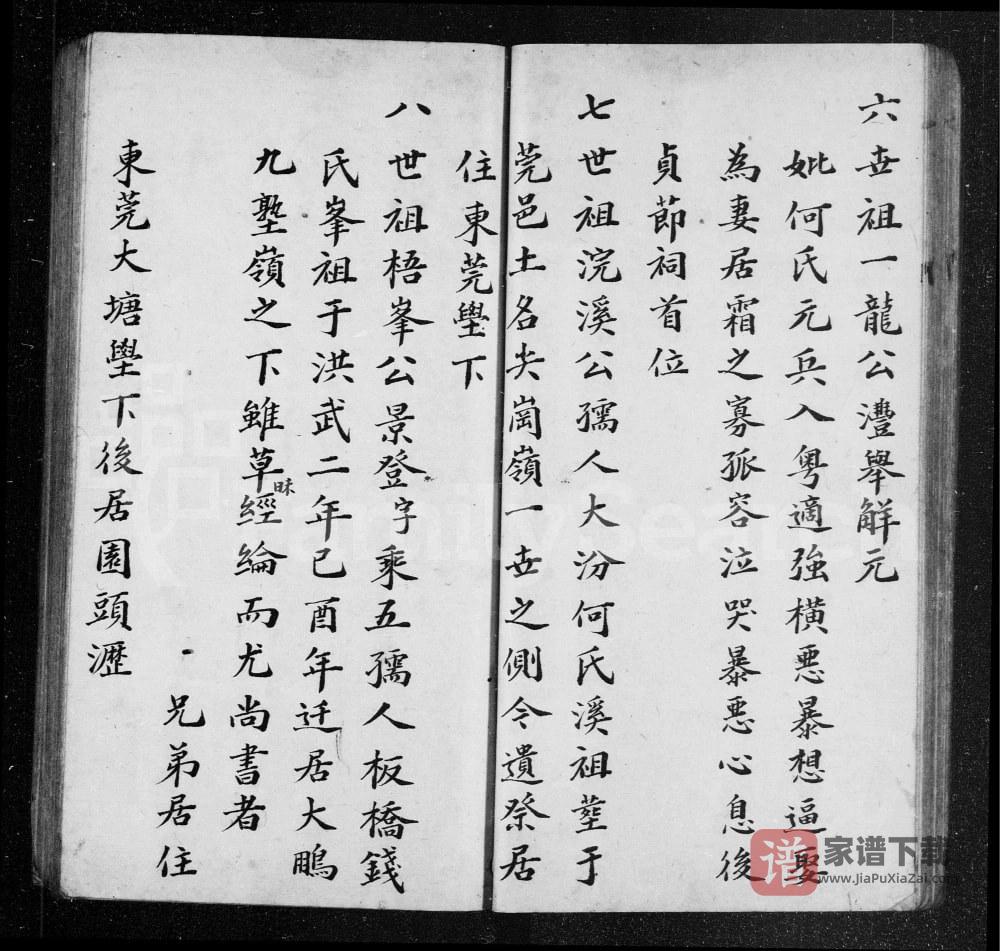 图片[2]-广东东莞张氏族谱PDF高清电子版下载-家谱下载