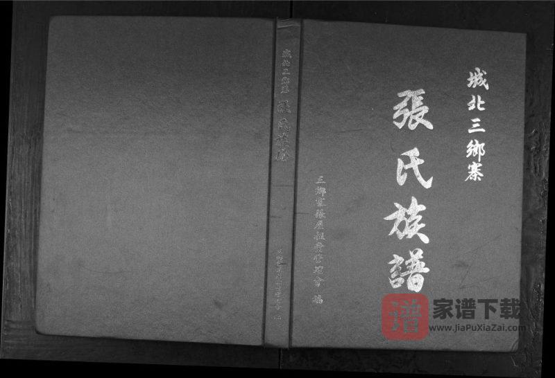 广东梅州梅江区城北三乡寨张氏族谱PDF高清电子版下载-家谱下载