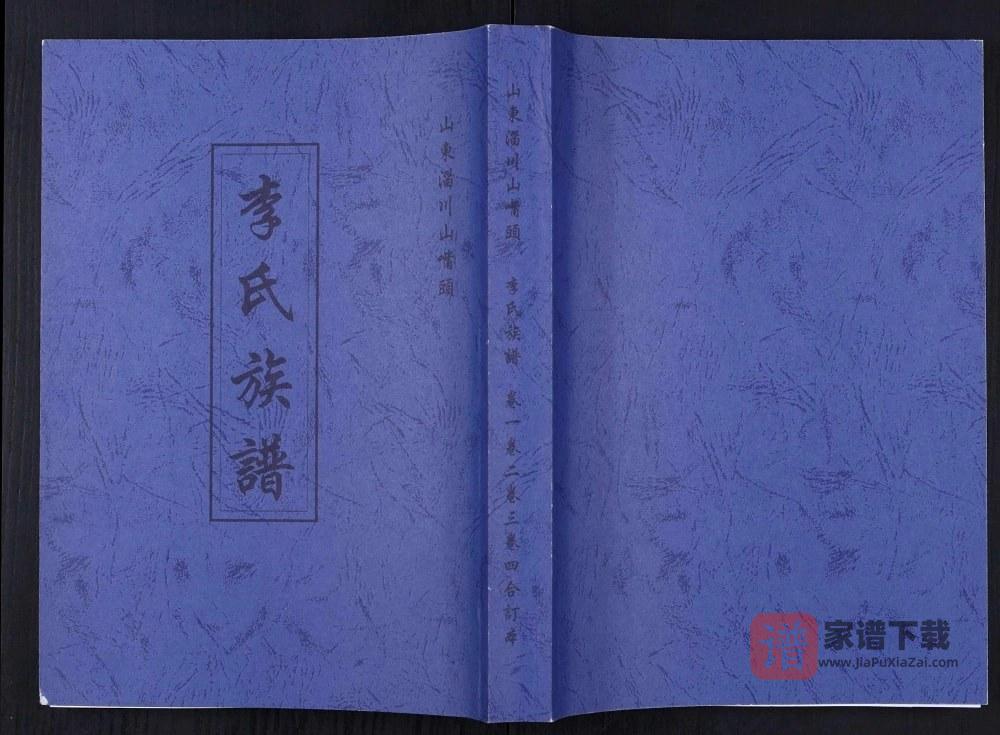 山东淄博淄川区李氏族谱（笠山堂）PDF高清电子版下载