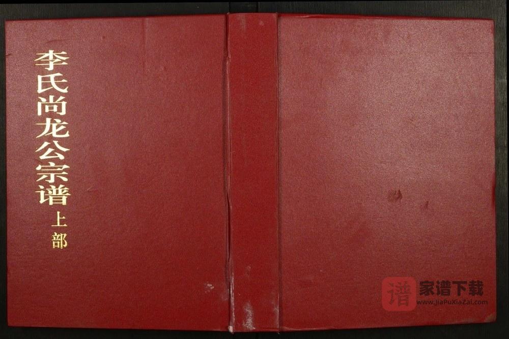 图片[1]-安徽合肥李氏尚龙公宗谱PDF高清电子版下载-家谱下载