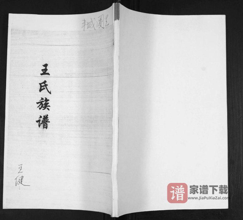山东青岛即墨区丰城圈里王氏族谱PDF高清电子版下载-家谱下载